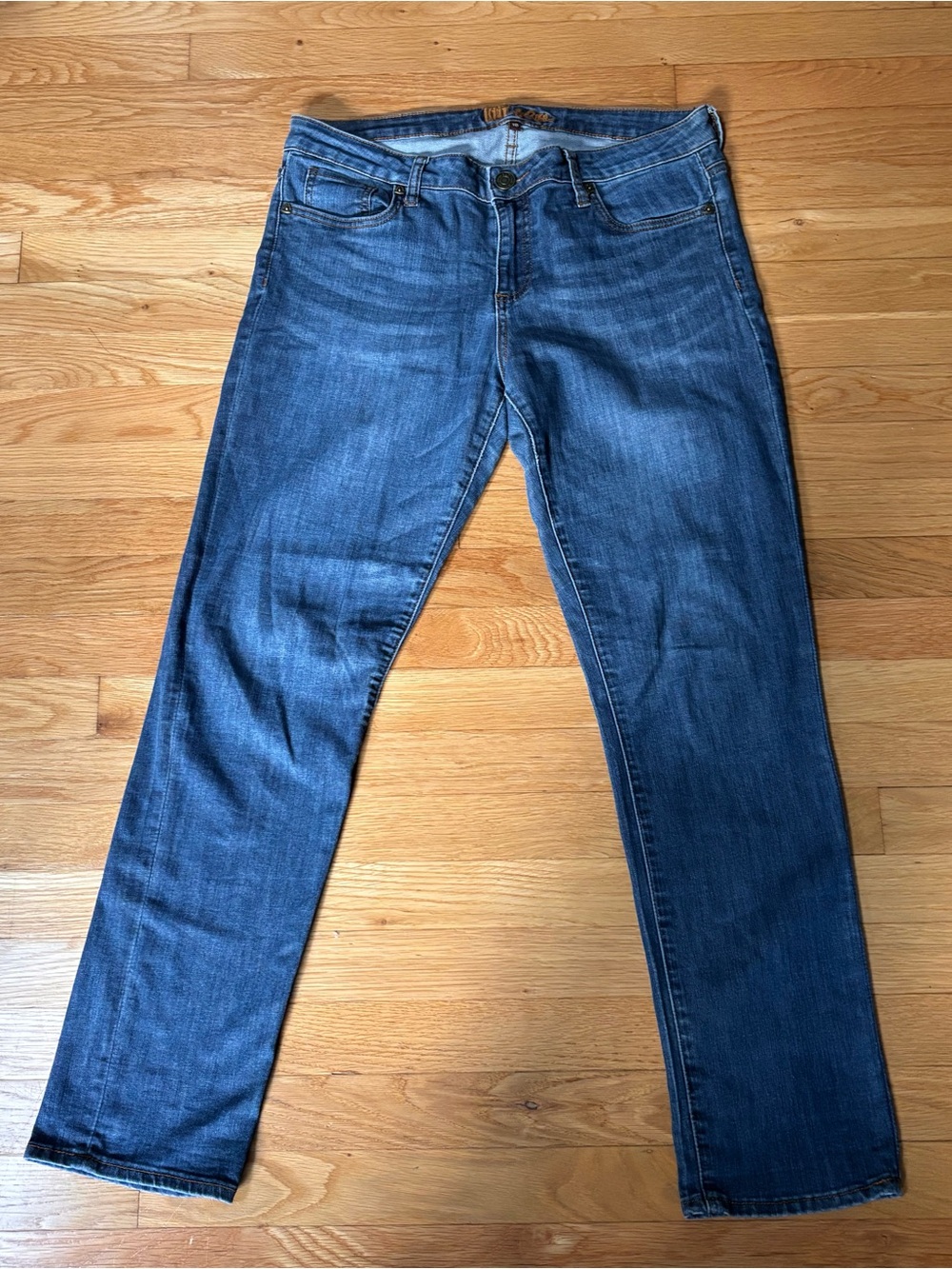 KUT from the Kloth Straight Leg Jeans Medium Wash Size 10
